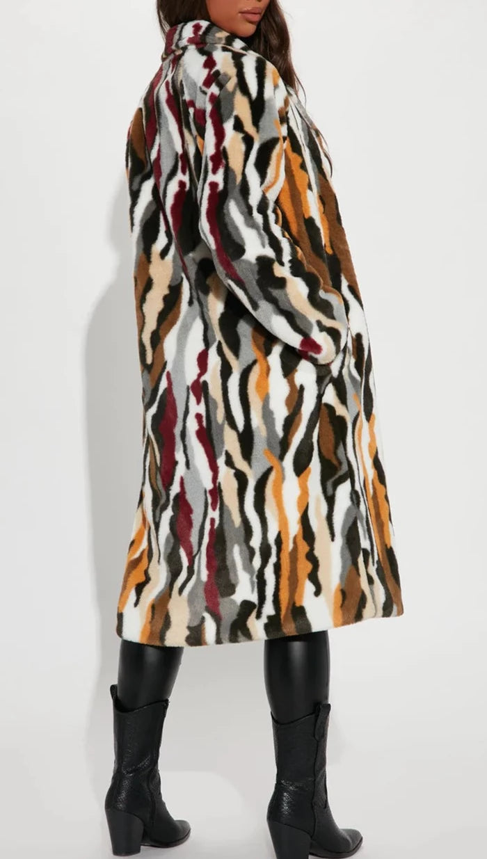 Jazzy Faux Fur Coat - SASHAY COUTURE BOUTIQUE