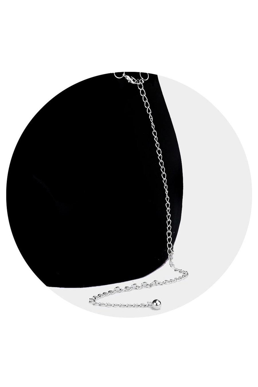 Emerald Cut Stone Link Belt - SASHAY COUTURE BOUTIQUE Belt