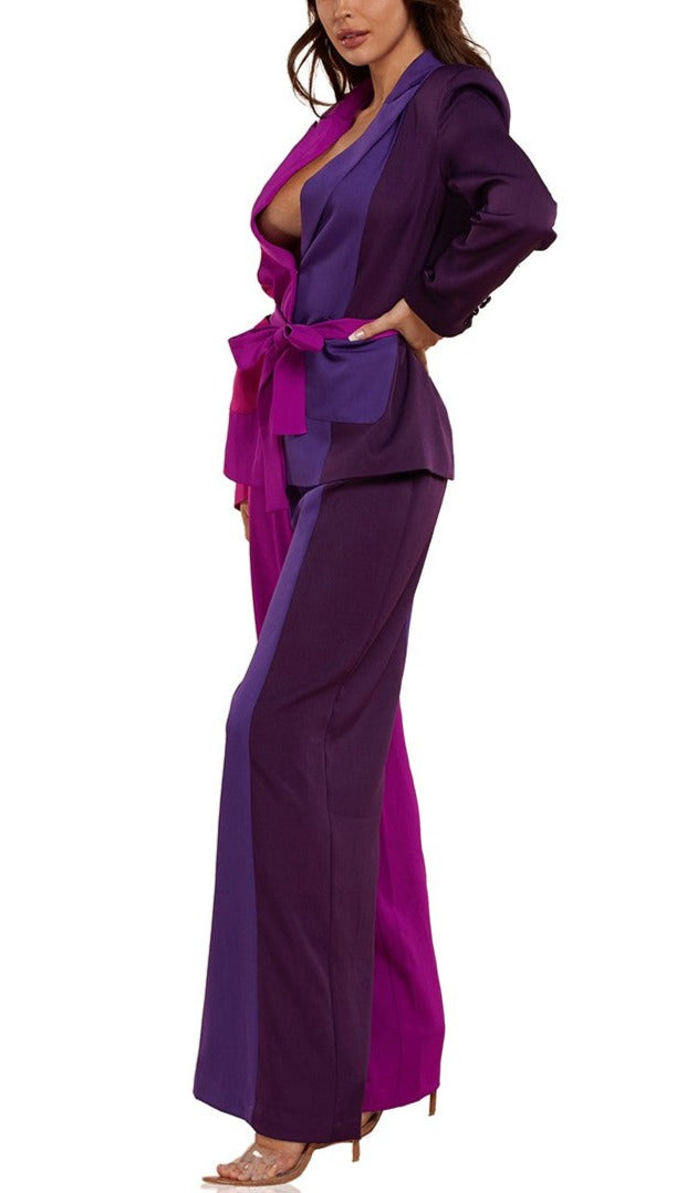 Tailored Blazer and Pants Set - SASHAY COUTURE BOUTIQUE Two Piece