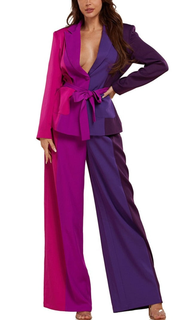 Tailored Blazer and Pants Set - SASHAY COUTURE BOUTIQUE Two Piece