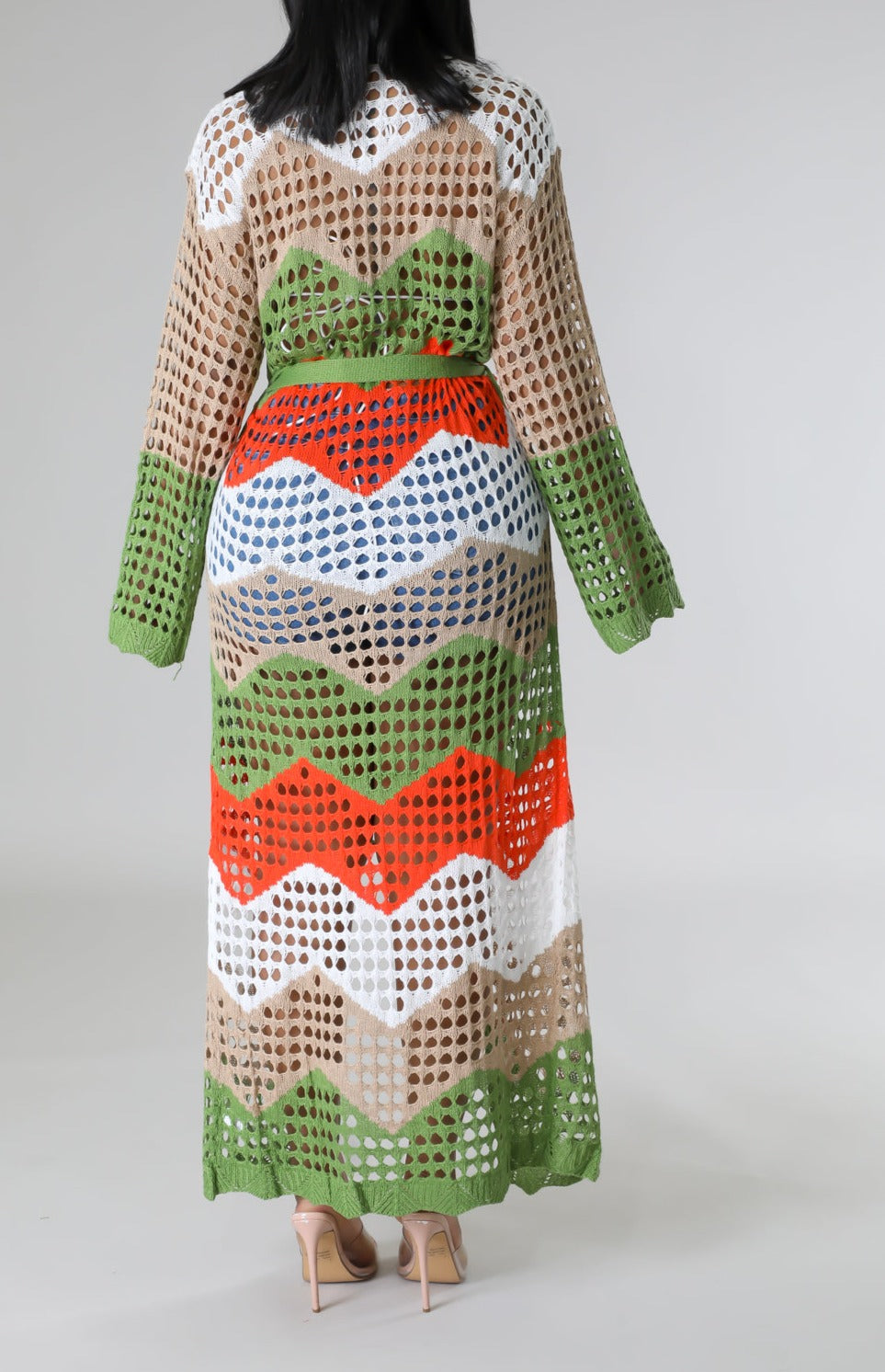 Hand Crafted Knit Cardigan - SASHAY COUTURE BOUTIQUE Outerwear