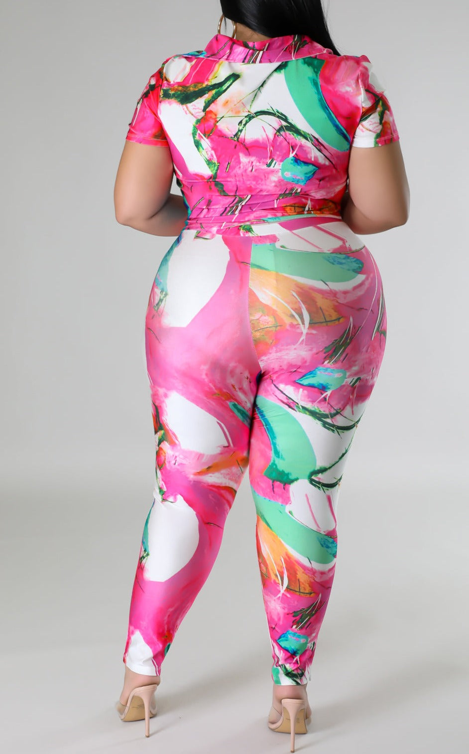 Sassy Leggings Set (Curvy) - SASHAY COUTURE BOUTIQUE Two Piece