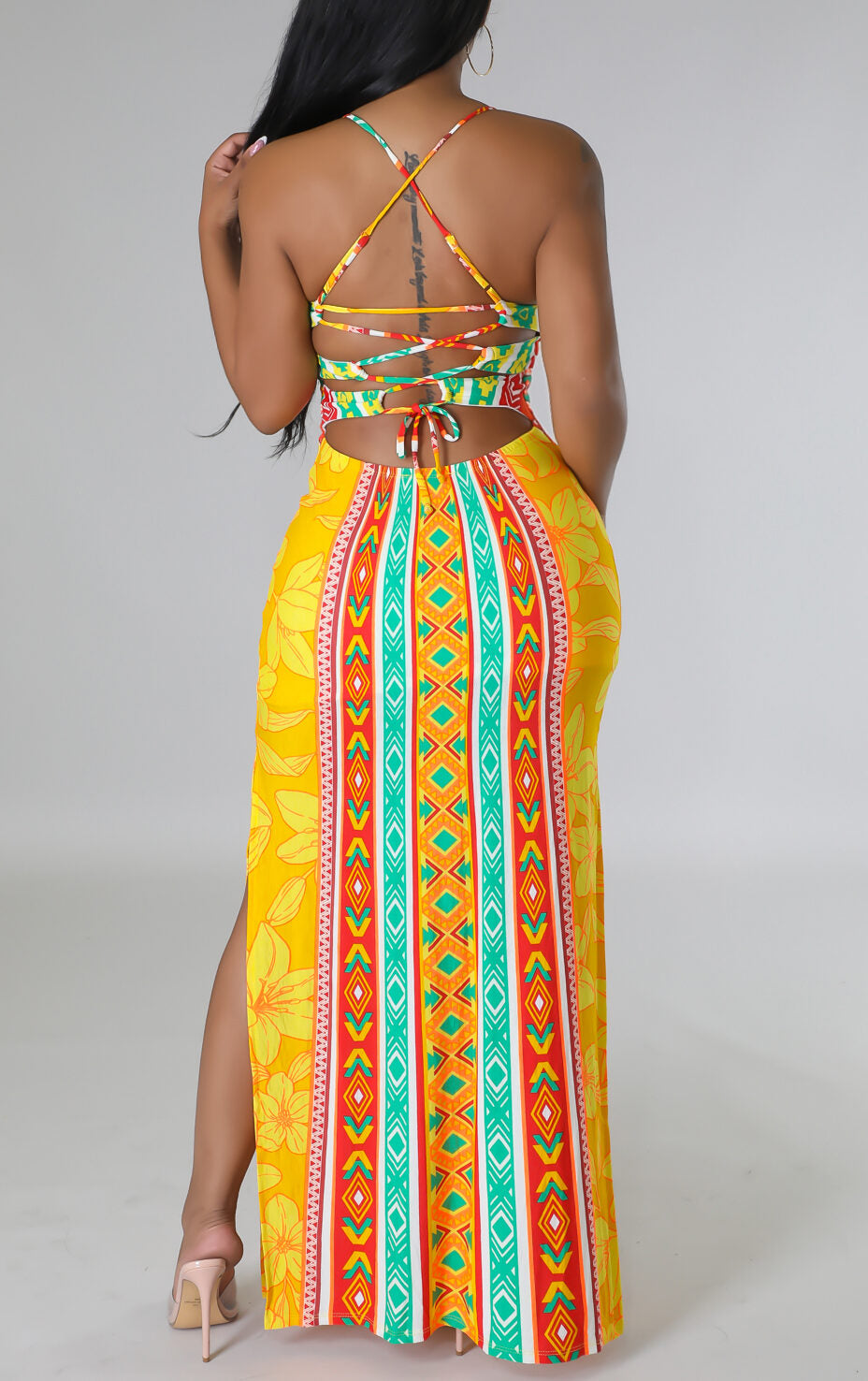 Maxi with Side Slits - SASHAY COUTURE BOUTIQUE Apparel & Accessories