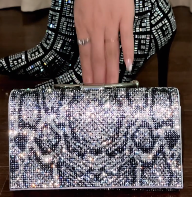 Rhinestone Embellished Purse - SASHAY COUTURE BOUTIQUE Purses