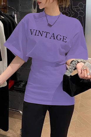 Vintage Tunic Top - SASHAY COUTURE BOUTIQUE Tops