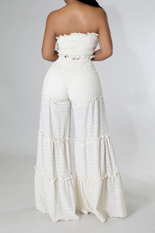 Tube Top and Pants Set - SASHAY COUTURE BOUTIQUE Outfit Sets