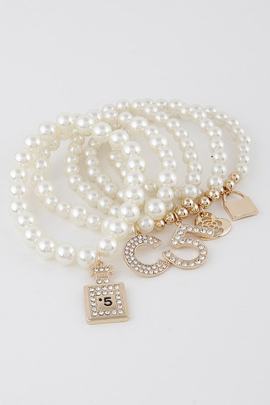 Luxury C5 Beaded Bracelet Stack - SASHAY COUTURE BOUTIQUE