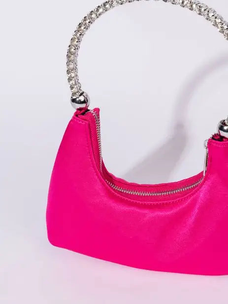 So Sashay Rhinestone Handle Purse - SASHAY COUTURE BOUTIQUE Purses