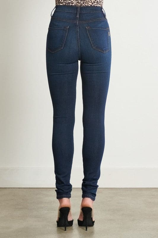 Denim Skinny Jeans - SASHAY COUTURE BOUTIQUE Pants