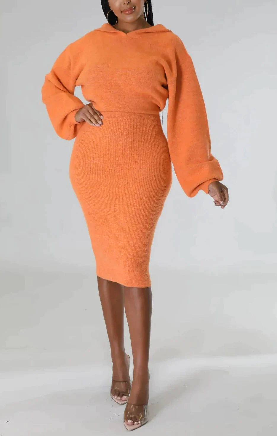 Comfy Hoodie Dress - SASHAY COUTURE BOUTIQUE Dresses