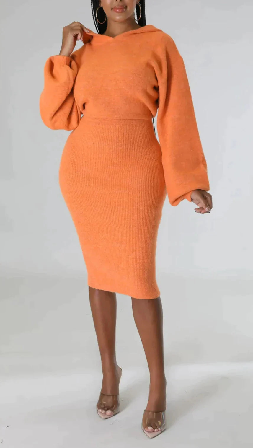 Comfy Hoodie Dress - SASHAY COUTURE BOUTIQUE Dresses