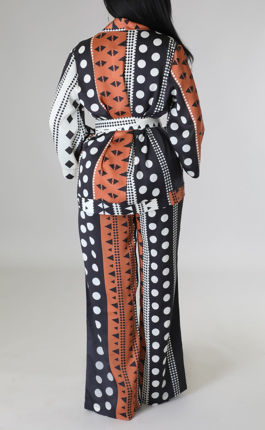 Unique Kimono Pants Set - SASHAY COUTURE BOUTIQUE Two Piece