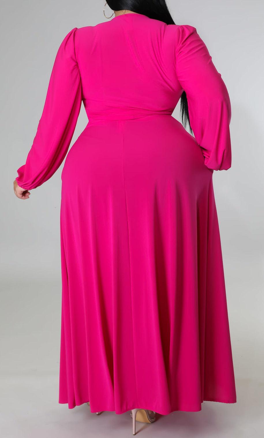 Two Piece Maxi (Curvy) - SASHAY COUTURE BOUTIQUE Curvy Two Piece