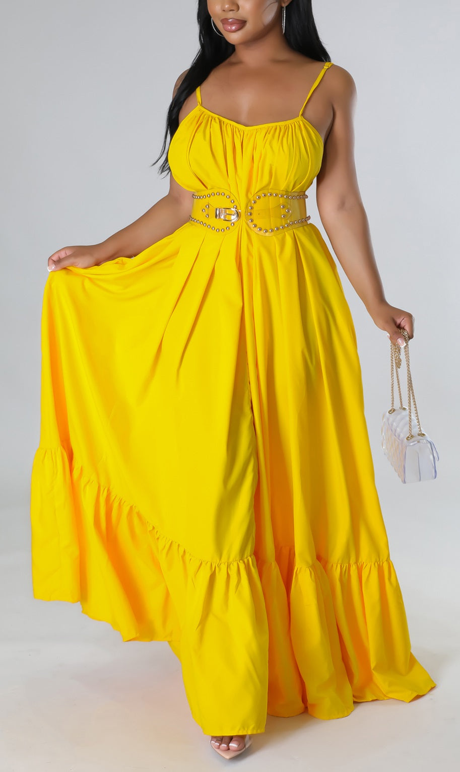 Hello Yellow Free Flowing Maxi II - SASHAY COUTURE BOUTIQUE Dresses