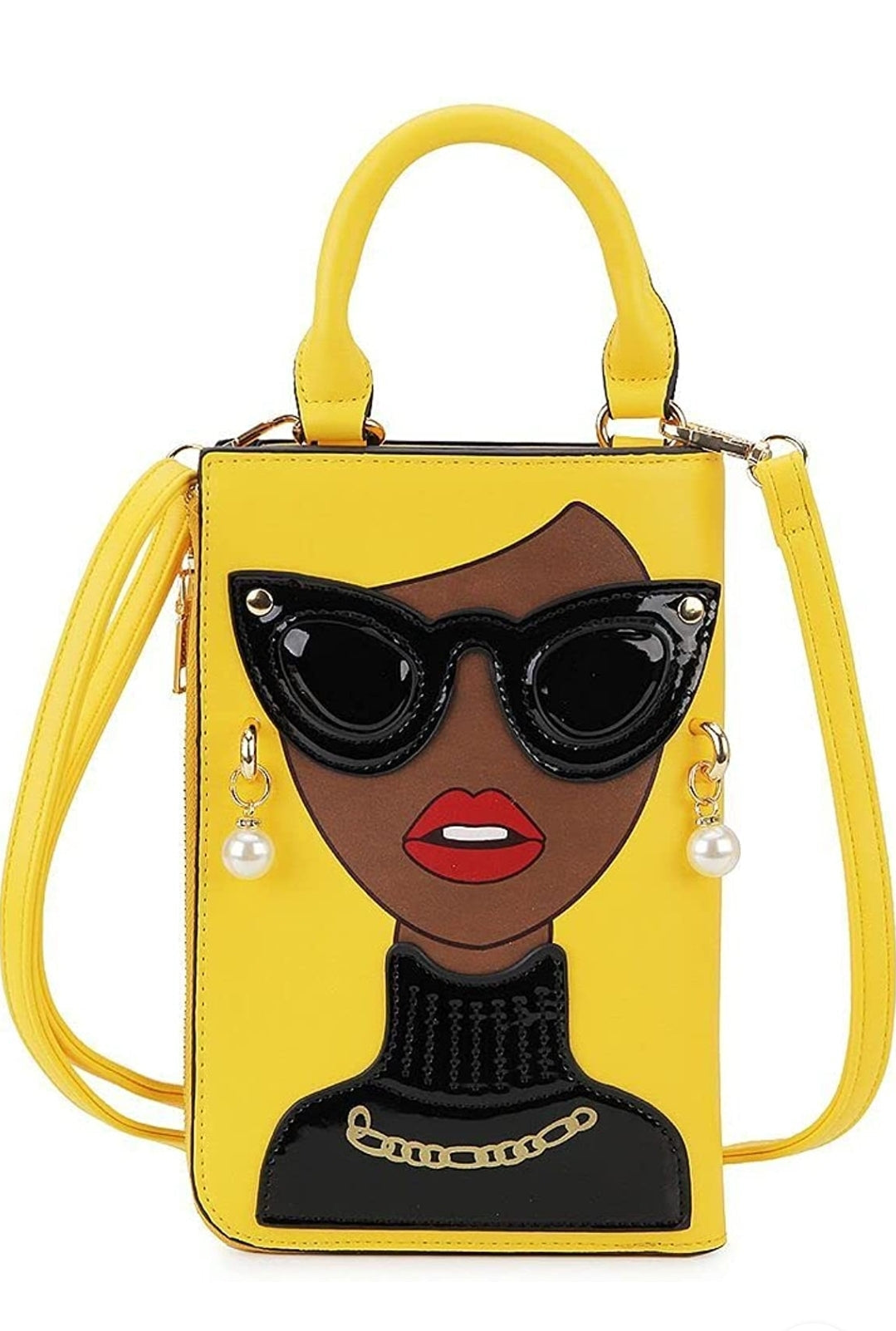 Ebony Iconic Convertible Clutch Wallet-Y - SASHAY COUTURE BOUTIQUE