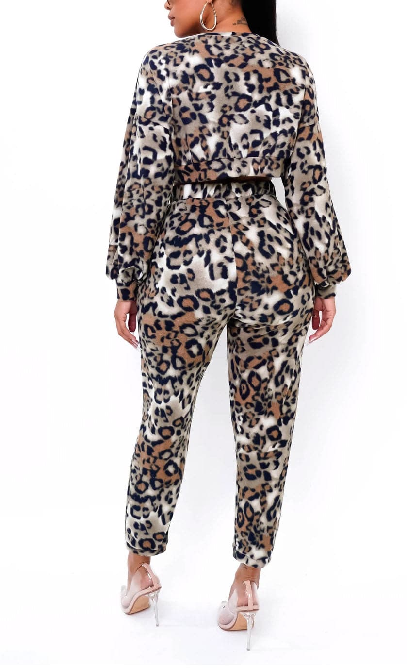 Two Piece Cheetah Multi - SASHAY COUTURE BOUTIQUE Outfit Sets