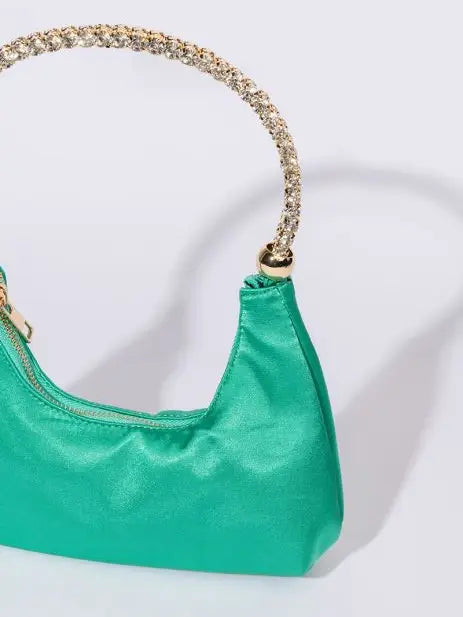 So Sashay Rhinestone Handle Purse - SASHAY COUTURE BOUTIQUE Purses