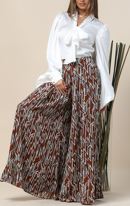 Wide Leg Palazzo Pants