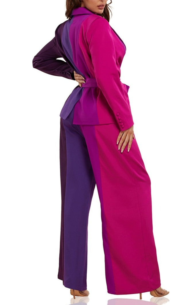 Tailored Blazer and Pants Set - SASHAY COUTURE BOUTIQUE Two Piece