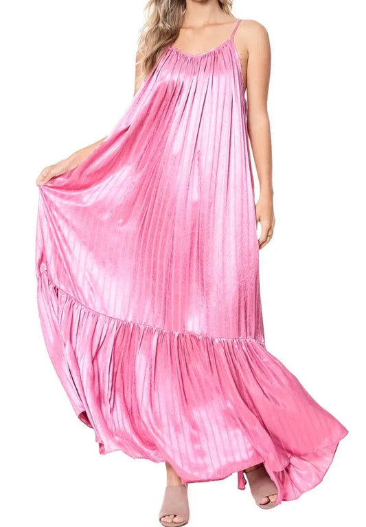 Free Flowingl Tiered Maxi Dress - SASHAY COUTURE BOUTIQUE Dresses