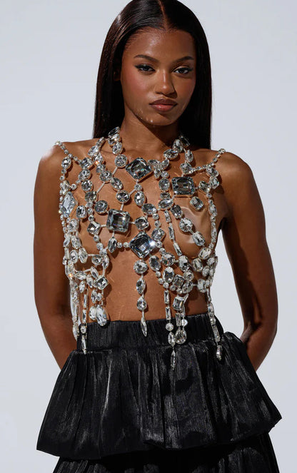 Rhinestone Bralette