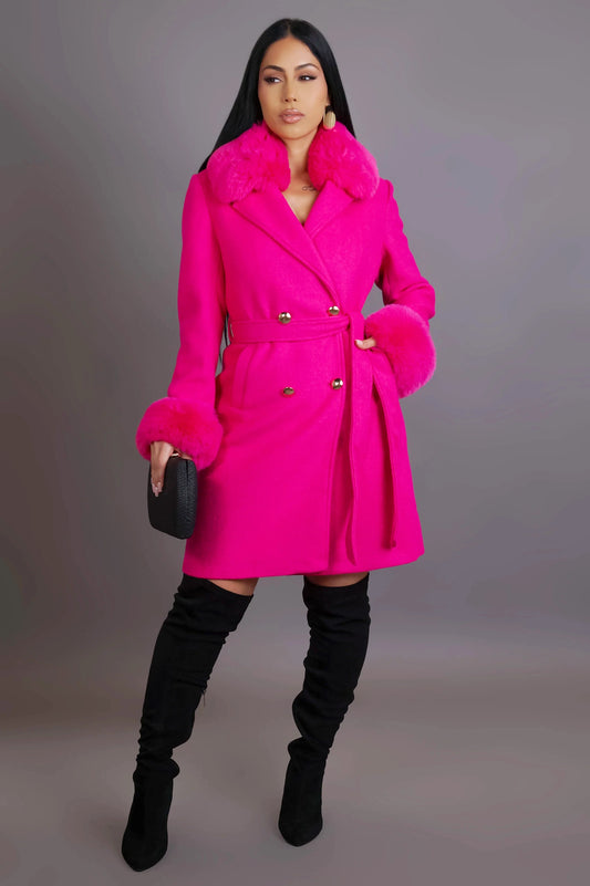 RE-STOCK:  Vegan Wool Coat (Ships 10/31)