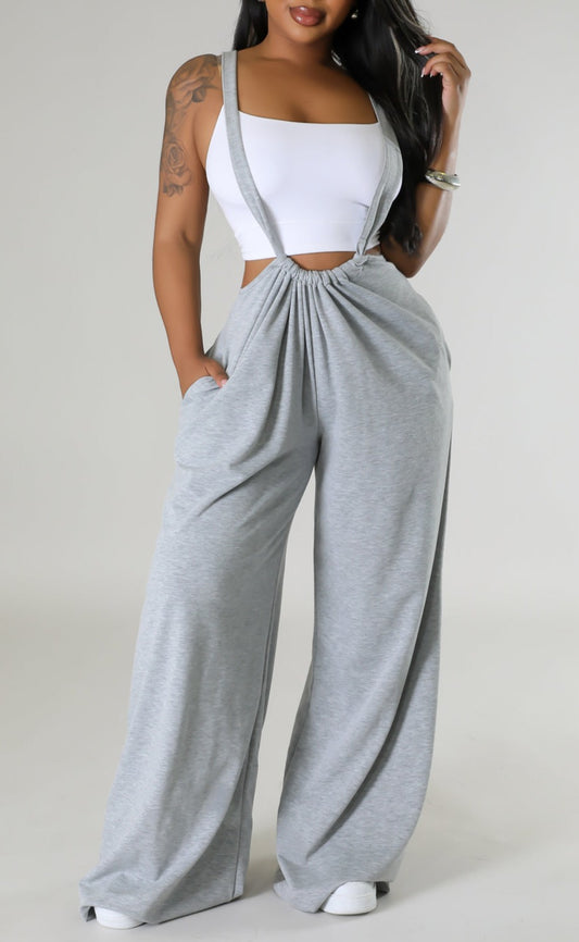 Comfy High-waist Overalls - SASHAY COUTURE BOUTIQUE Pants