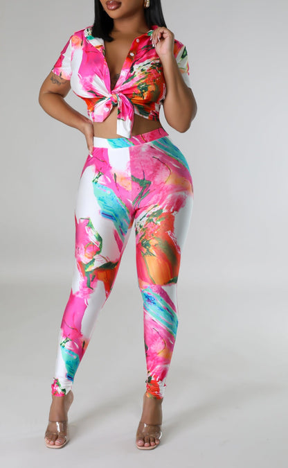 Sassy Leggings Set - SASHAY COUTURE BOUTIQUE Two Piece