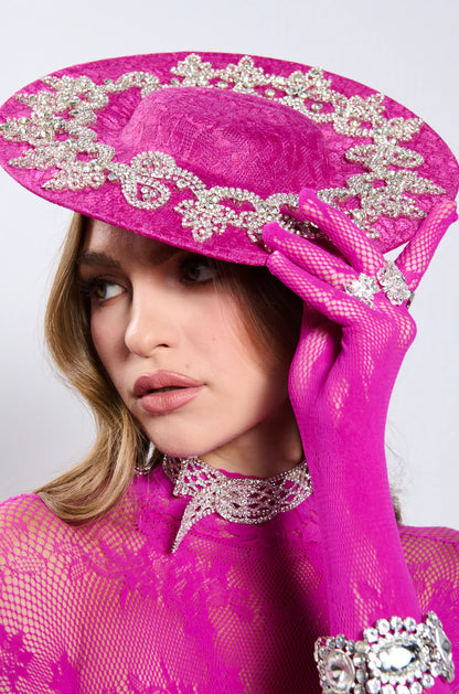 Luxe Bling Fascinator Hat