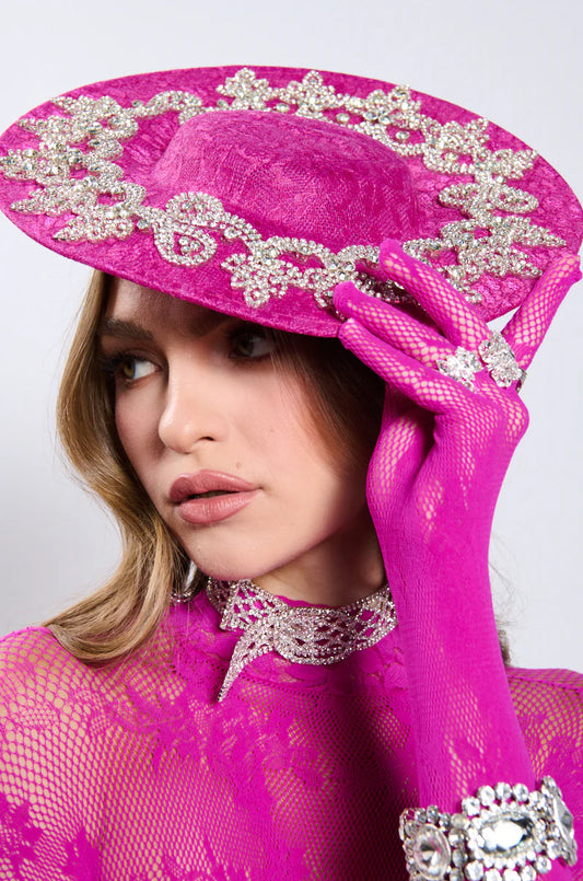 Luxe Bling Fascinator Hat