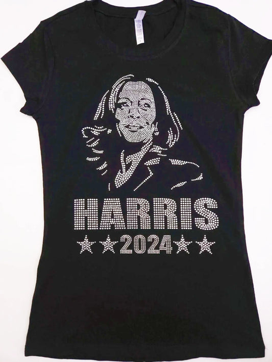 HARRIS 2024 Rhinestone Tee (CURVY)