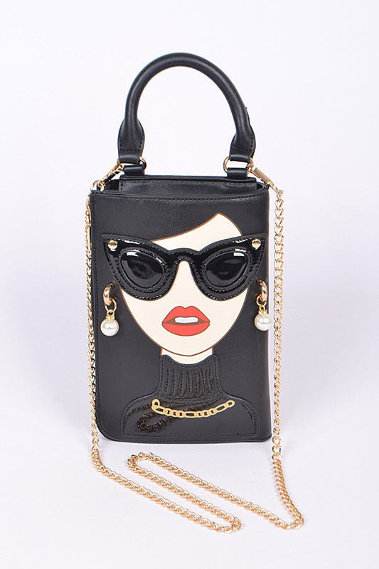 Ivory Iconic Convertible Clutch Wallet 2 - SASHAY COUTURE BOUTIQUE