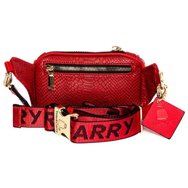 Apollo 1 Red Mini Fanny Pack - SASHAY COUTURE BOUTIQUE Apparel & Accessories