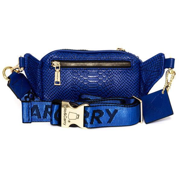 Apollo 1 Royal Blue Fanny Pack - SASHAY COUTURE BOUTIQUE Apparel & Accessories