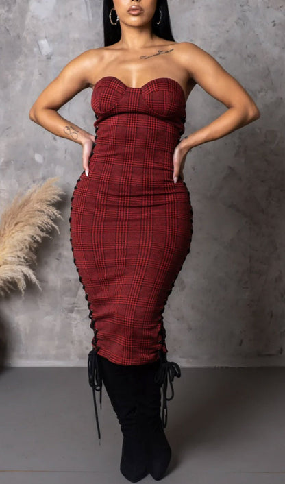 Sleeveless Sashay Midi - SASHAY COUTURE BOUTIQUE Dresses