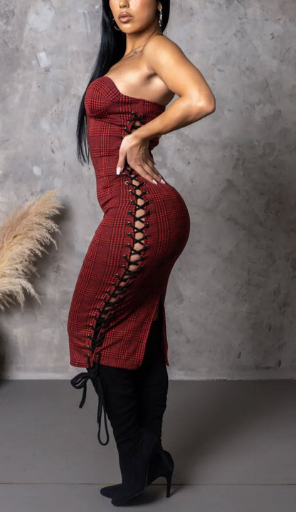 Sleeveless Sashay Midi - SASHAY COUTURE BOUTIQUE Dresses