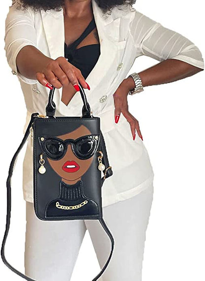 Ebony Iconic Convertible Clutch Wallet-B - SASHAY COUTURE BOUTIQUE