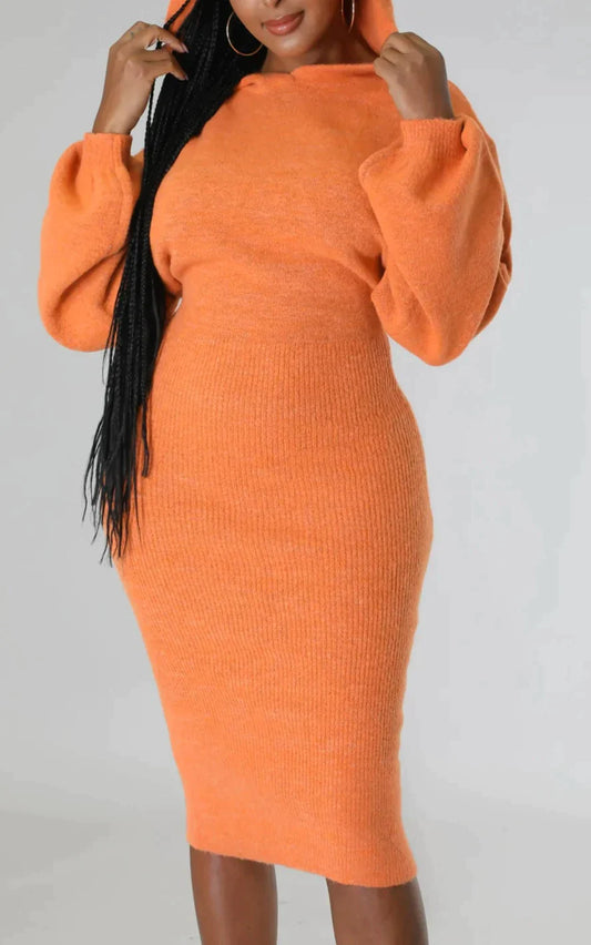 Comfy Hoodie Dress - SASHAY COUTURE BOUTIQUE Dresses