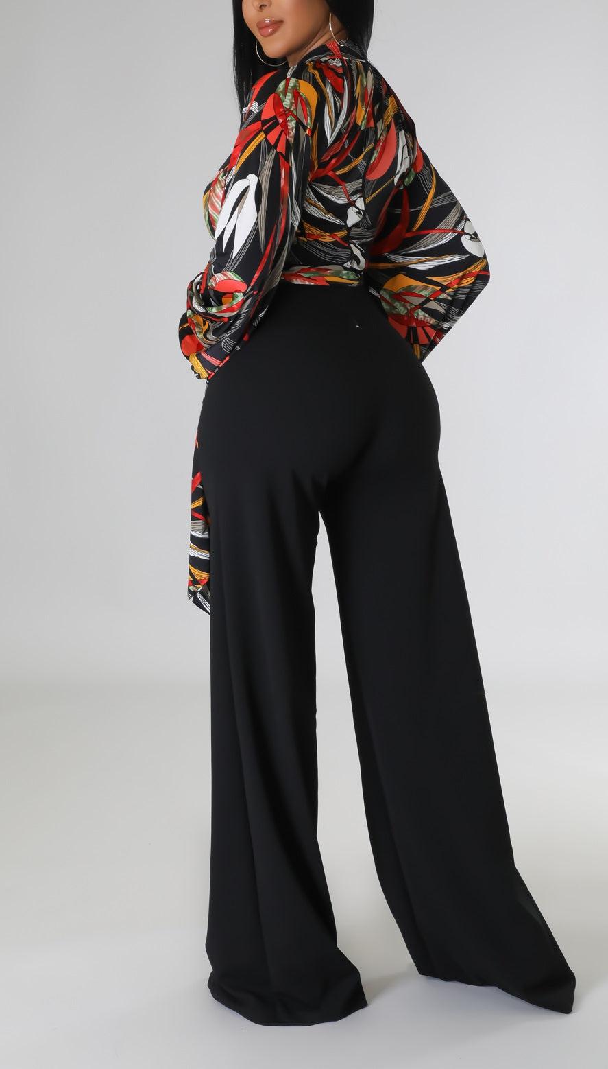 Multi-Color Jumpsuit - SASHAY COUTURE BOUTIQUE Jumpsuits & Rompers