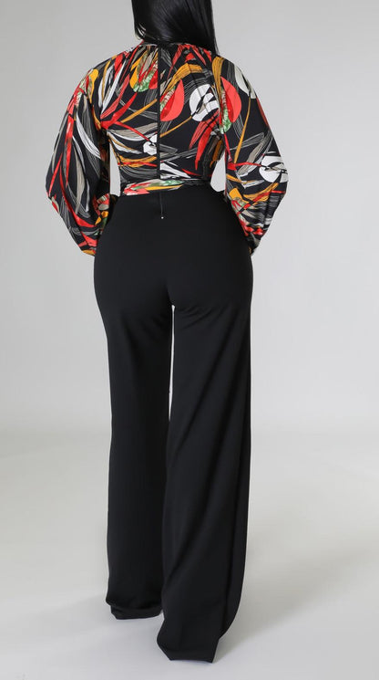 Multi-Color Jumpsuit - SASHAY COUTURE BOUTIQUE Jumpsuits & Rompers