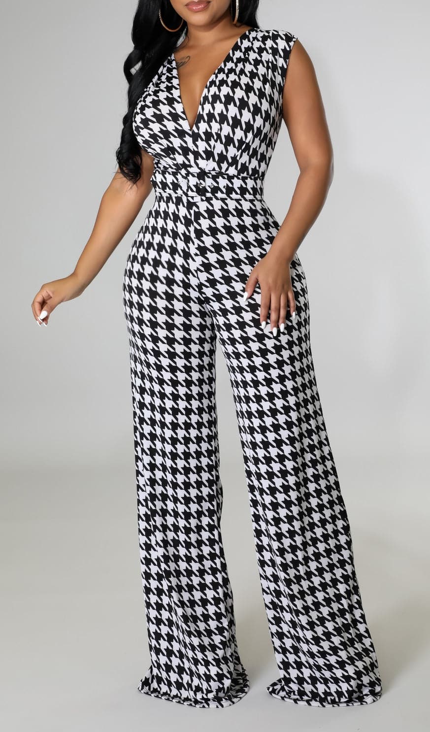 Sleeveless Jumpsuit - SASHAY COUTURE BOUTIQUE Jumpsuits & Rompers