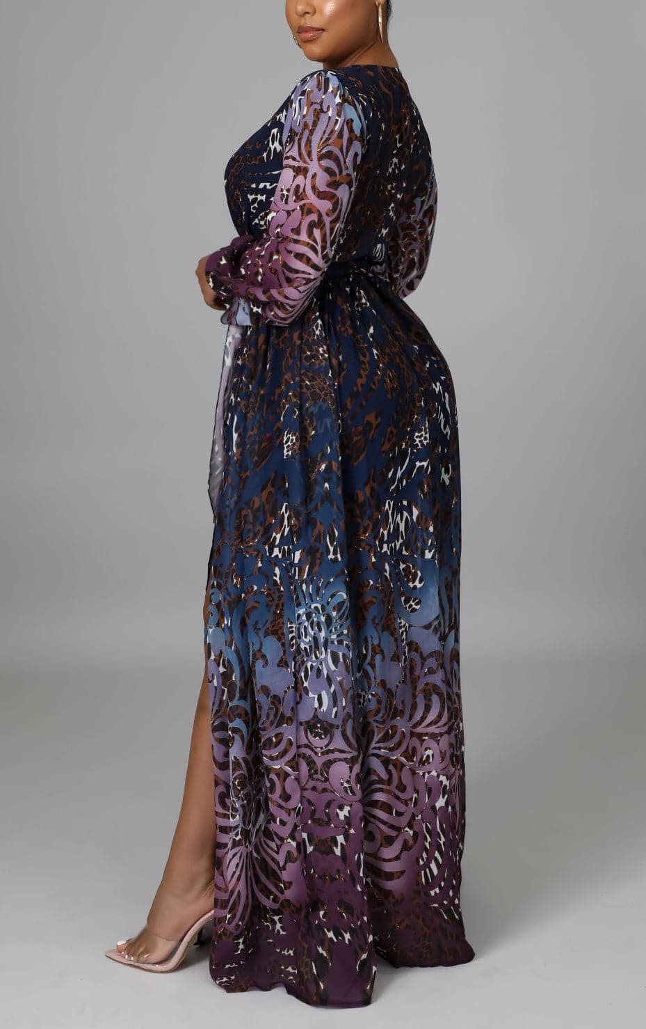 Multi Color Maxi Dress - SASHAY COUTURE BOUTIQUE Dresses