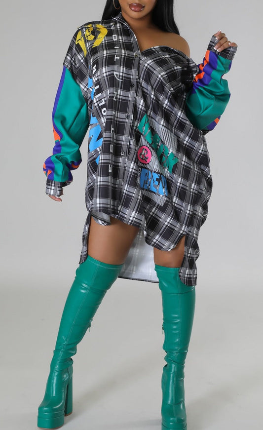 Urban Girl Cardigan/Top - SASHAY COUTURE BOUTIQUE Outerwear