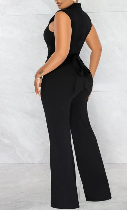 Gold Chain Detailed Jumpsuit - SASHAY COUTURE BOUTIQUE